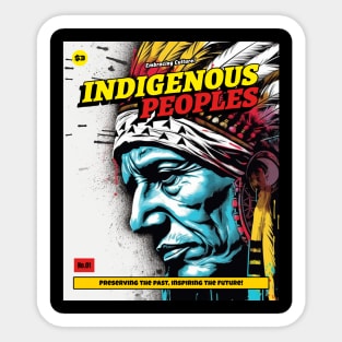 Indigenous Peoples Embracing Culture Sticker